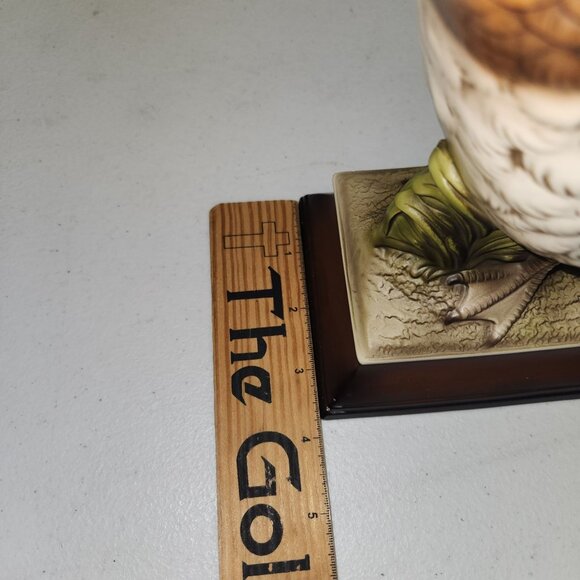 Ceramic Duck Attached Base Made in Japan Decorative Duck Statue - Picture 8 of 9